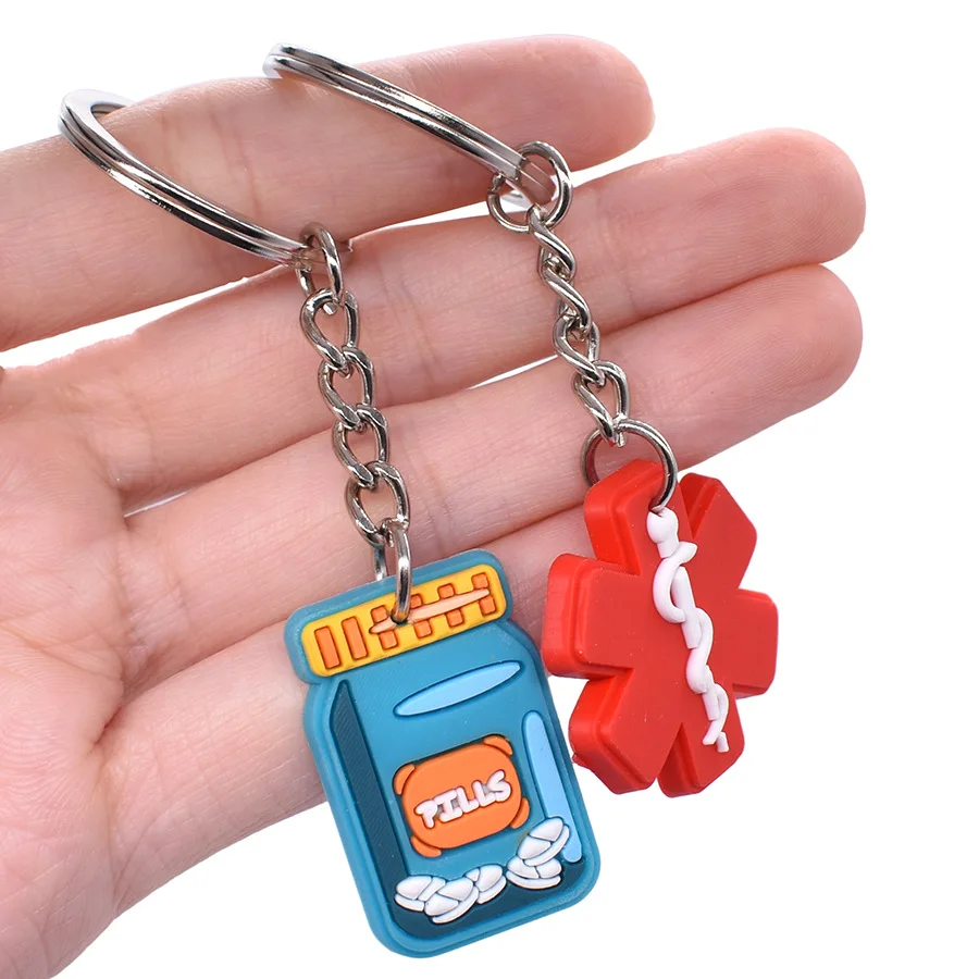 10pcs Keychains Bulk Party Favors  School Day Birthday Christmas Supplies