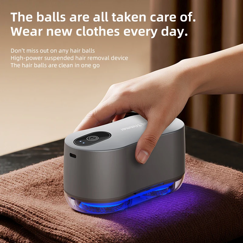 Новый триммер для волос с двойной головкой, многофункциональный триммер для домашней одежды, средство для удаления шариков для волос, удобное средство для удаления клещей