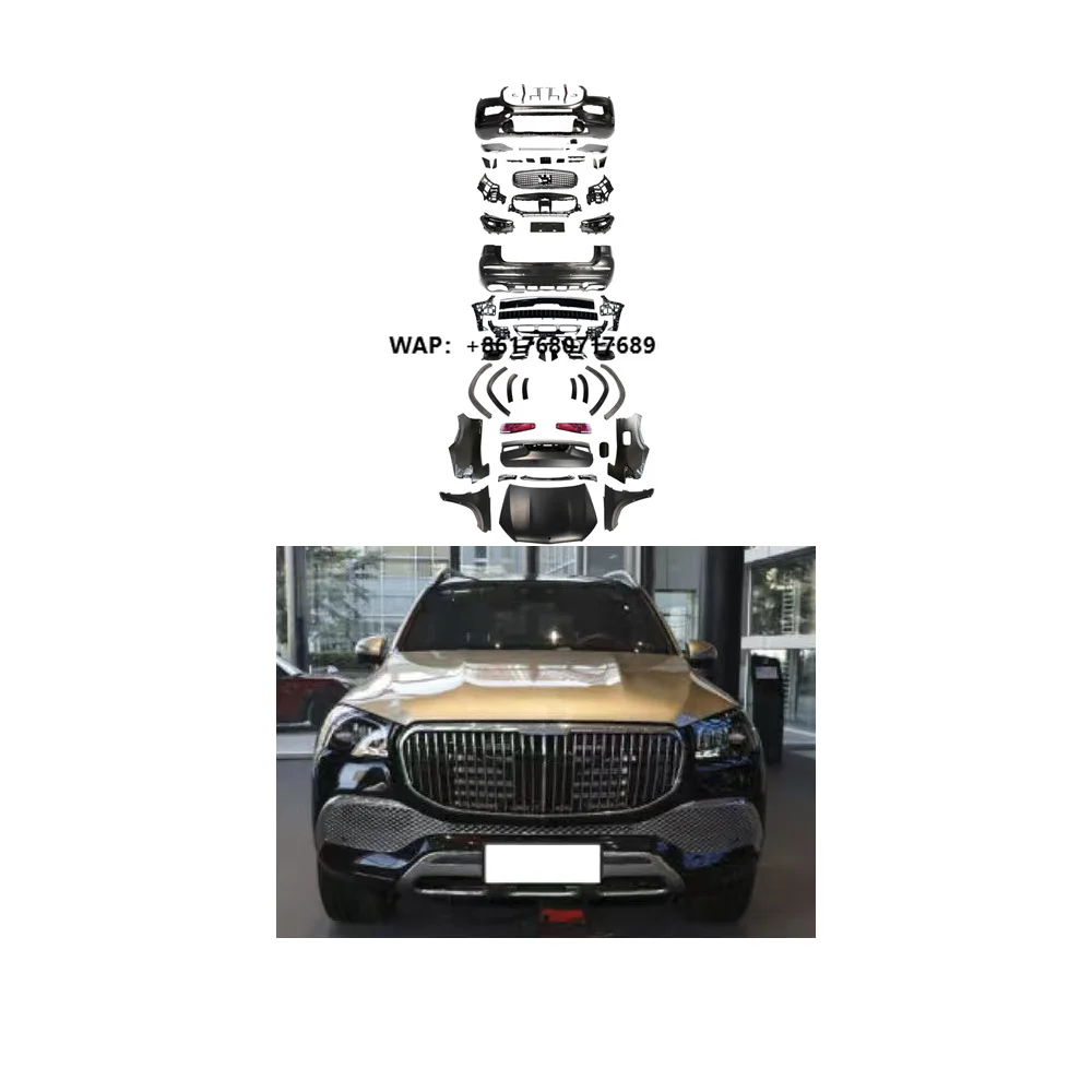 Body Kit for -Benz BENZ  GL166 GLS -X166 2013-2019TO GLS- X167 2023 BODYKIT STYLE Facelift Body KIT
