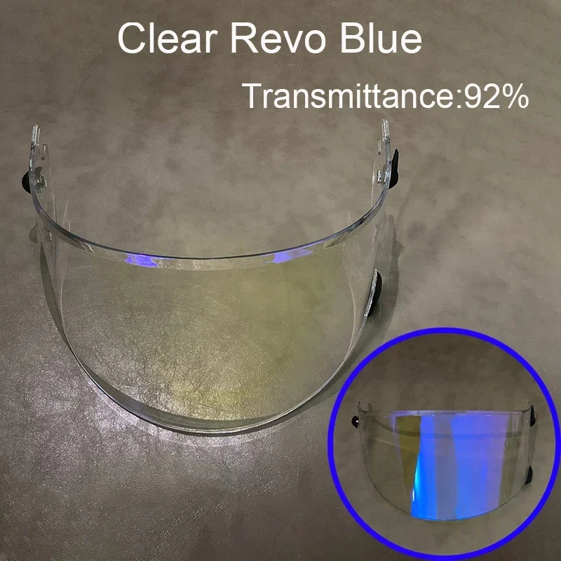 خوذة دراجة نارية قناع كامل الوجه لسباق القرش R PRO GP UV المضادة للخدش حاجز الرياح نظارات قناع دراجة نارية الملحقات