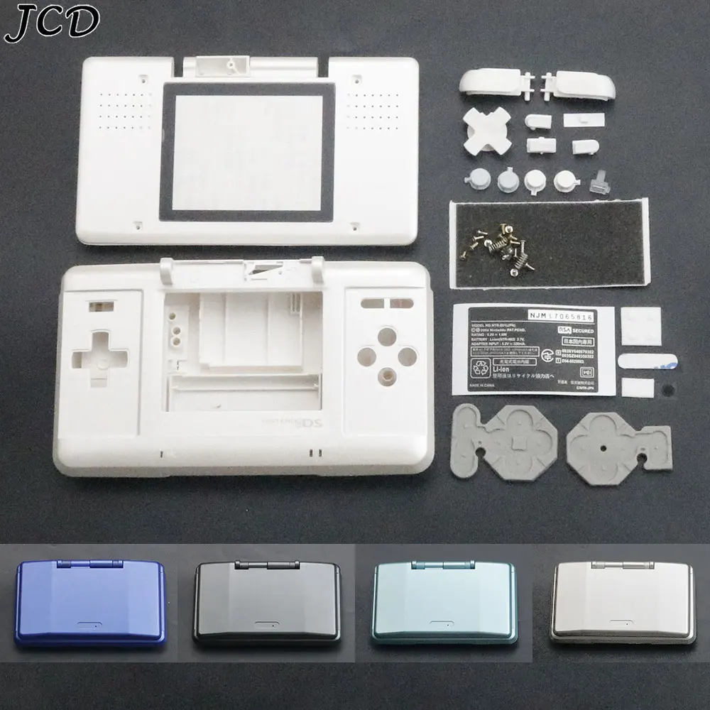 

JCD For NDS Console Replacement Full Set Housing Shell Case Protective Cover W/ Buttons Repair Parts Game Accessories