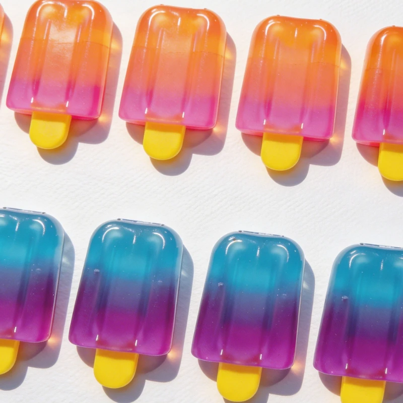 random color NeeDoh Nice-Sicle Popsicle Sensory Squeeze Super Solid Squish Stress Relief for Adults Summer Easter Gift