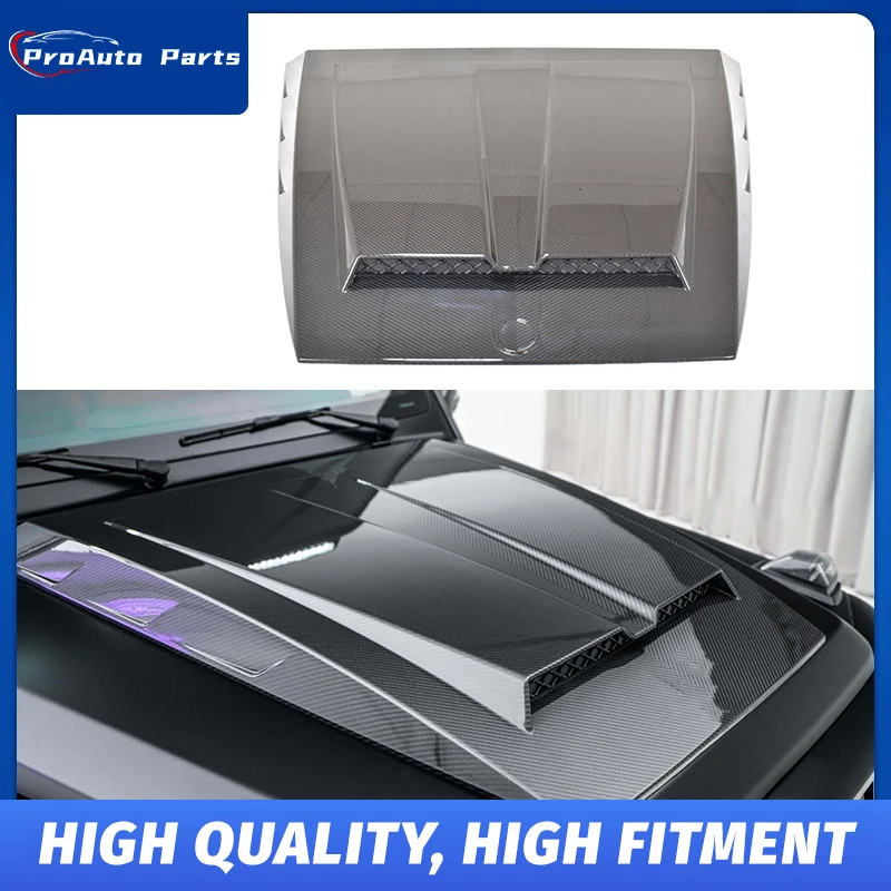 

B Style Hood For Mercedes-Benz G-Class W464 B Rabu Dry Carbon Hood For G500 G63b Style Engine Hood Cover 2018-2024 Dry Carbon