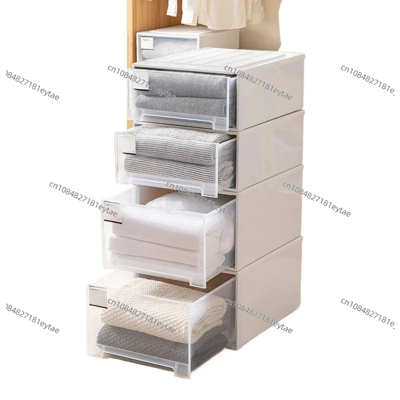 

Минималистичные пластиковые шкафы для дома, спальни, шкаф для хранения, японский стиль ящика, шкафчик для хранения одежды, стеллаж для хранения одежды