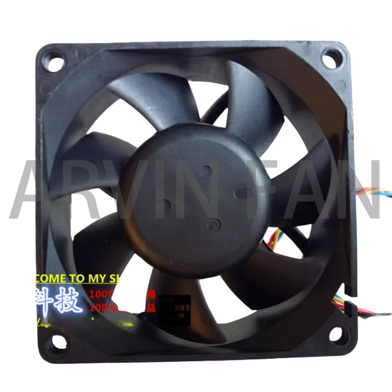 7 سم AFB0712VH 12V 0.56A 4-wire PWM مروحة تبريد يتم التحكم فيها في درجة الحرارة