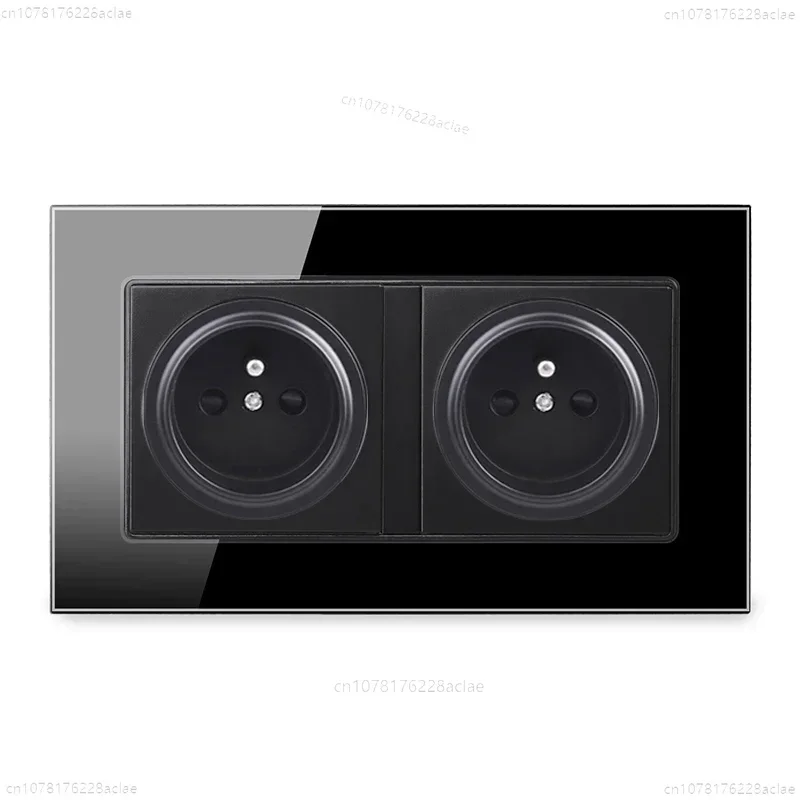 

146, розетка из закаленного стекла Фран, USB-интерфейс, 18 Вт, 3000 мА, настенная розетка для быстрой зарядки, для домашнего/загального использования