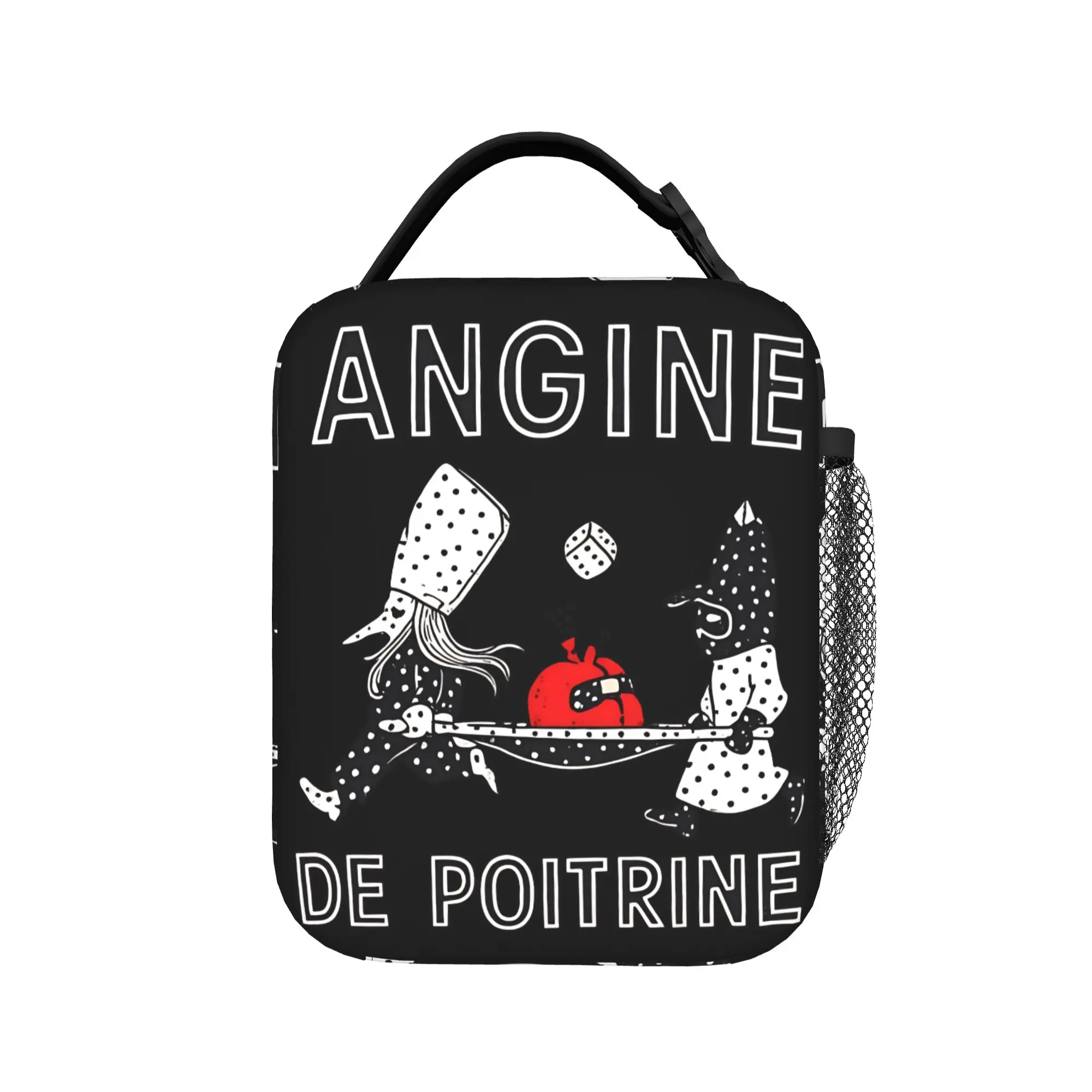

Angine de Poitrine Band Lunch Bag Kawaii Lunch Box For Unisex Outdoor Picnic Portable Insulated Cooler Bag Thermal Lunch Bags