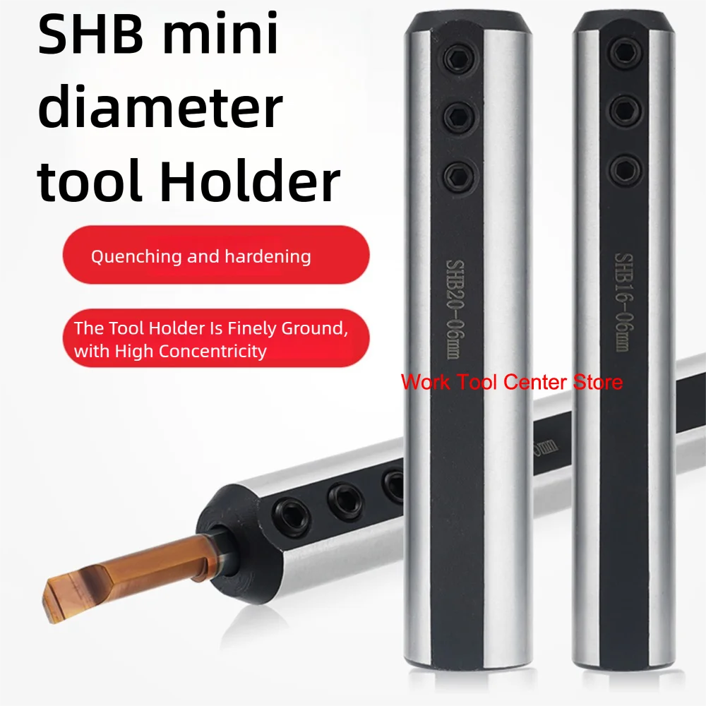 CNC Shaft Tool Holder Sleeve SHB12/16/20/25 Cooling Mini Grinder Lathe Milling Attachment Boring Drill Stand Turning Accessories