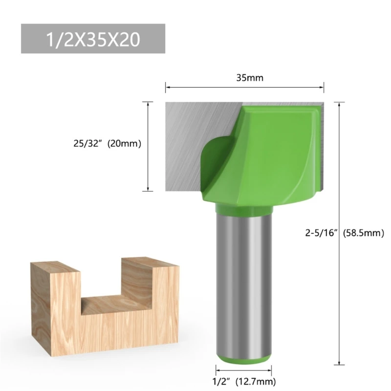 Bit limpeza no fundo aço para roteadores para corte e preciso