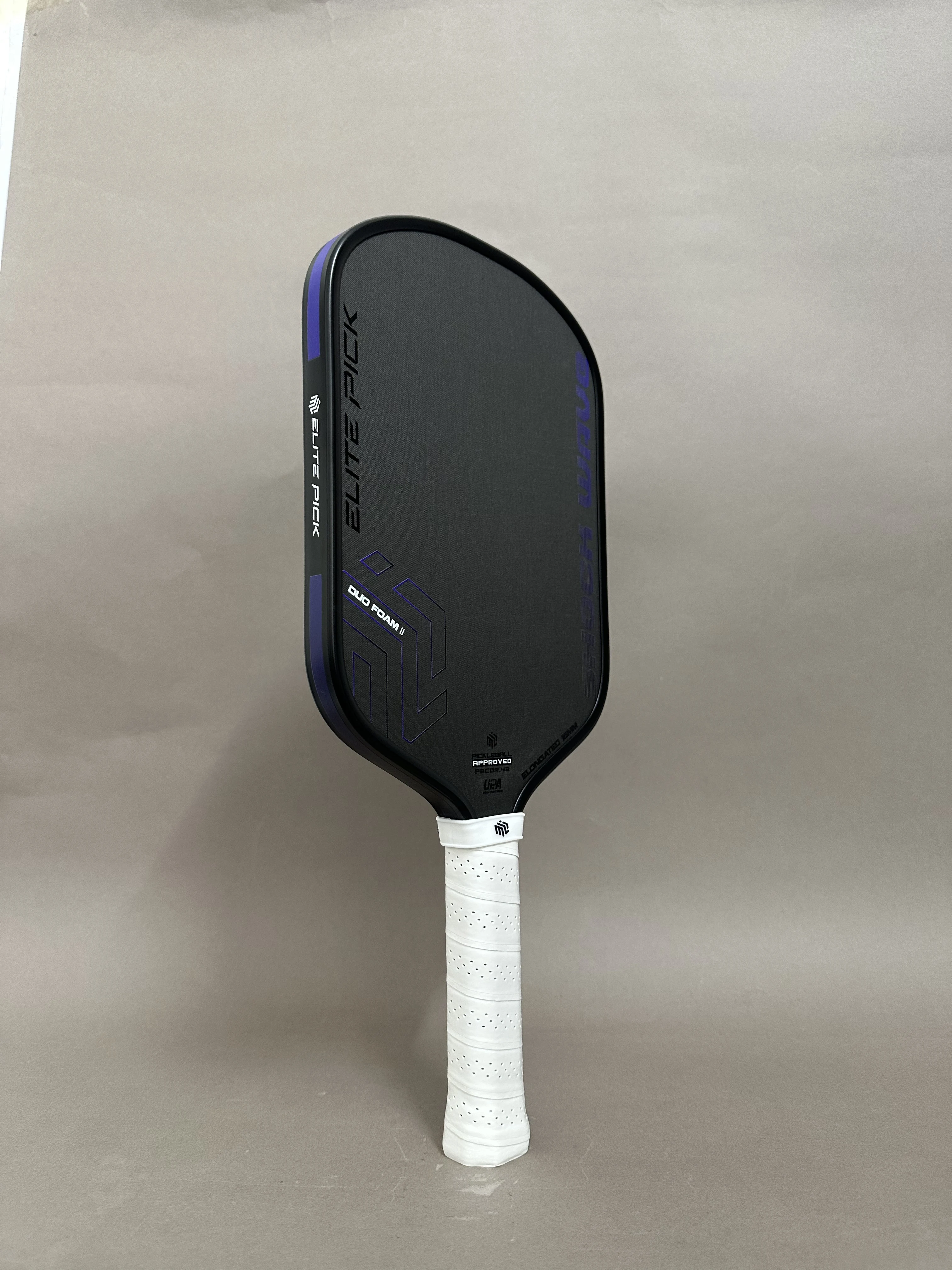 Elite Pick Gen7.0 Pickleball-Schläger mit verbessertem EPP+EVA-Doppelschaumkern, hitzegepresst, integrierter T800-Kohlefaser, mattierte Oberfläche – Detail 2