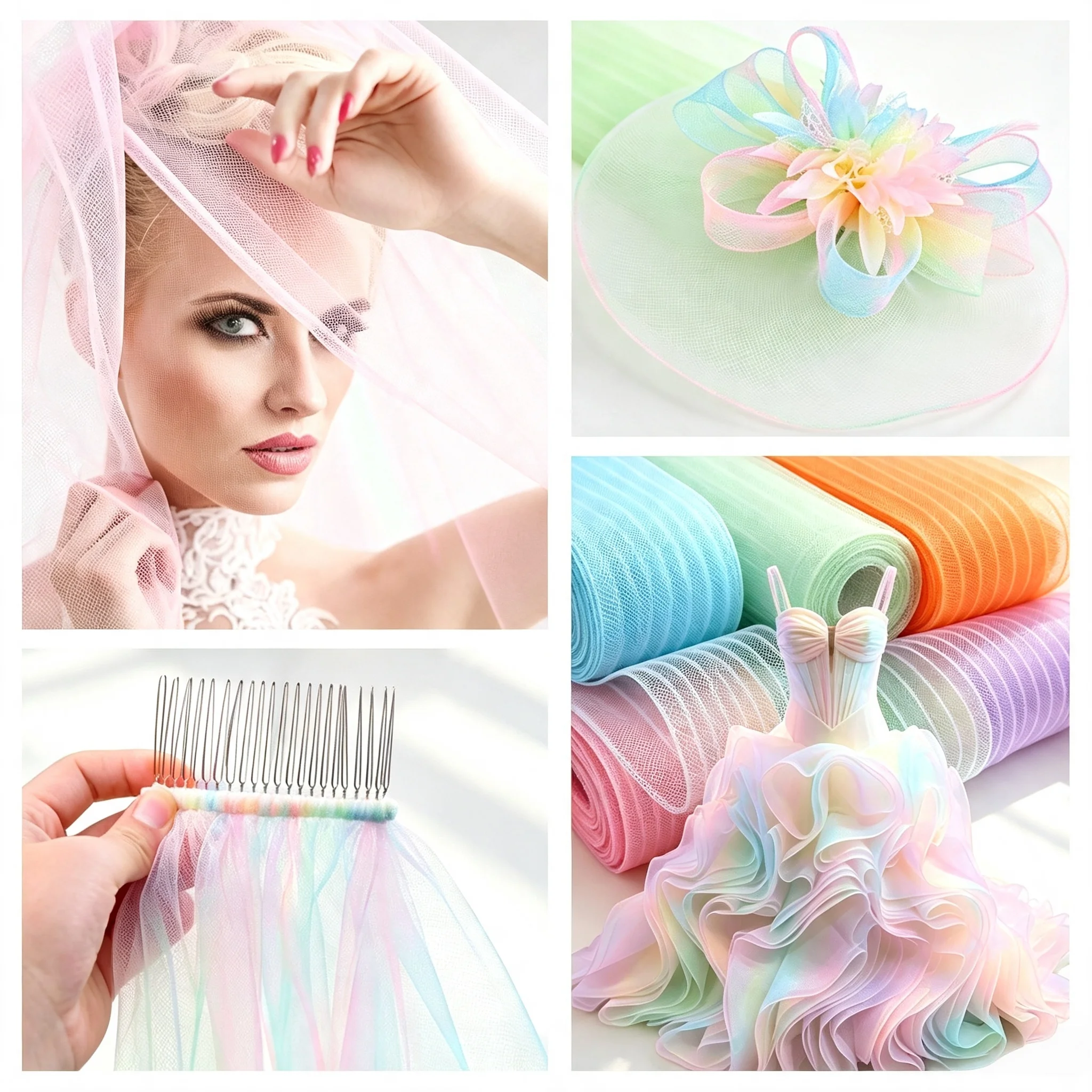 Lightweight Flat Plain Crin Horsehair Braid Flexible Sinamay Ribbon Accessory For Millinery Craft And Women Hat DIY view 5