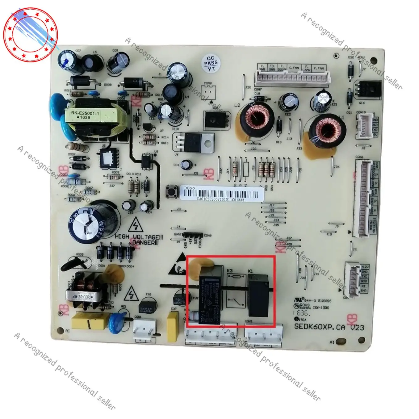 

New for refrigerator pc board motherboard BCD-516WEX60 SEDK60XP.CA