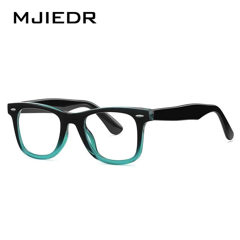 High Quality Rivet Optical Eyeglass TR Plug-in Ombre Frame Classical Retro Anti Blue Light Computer Glasses for Men and Women