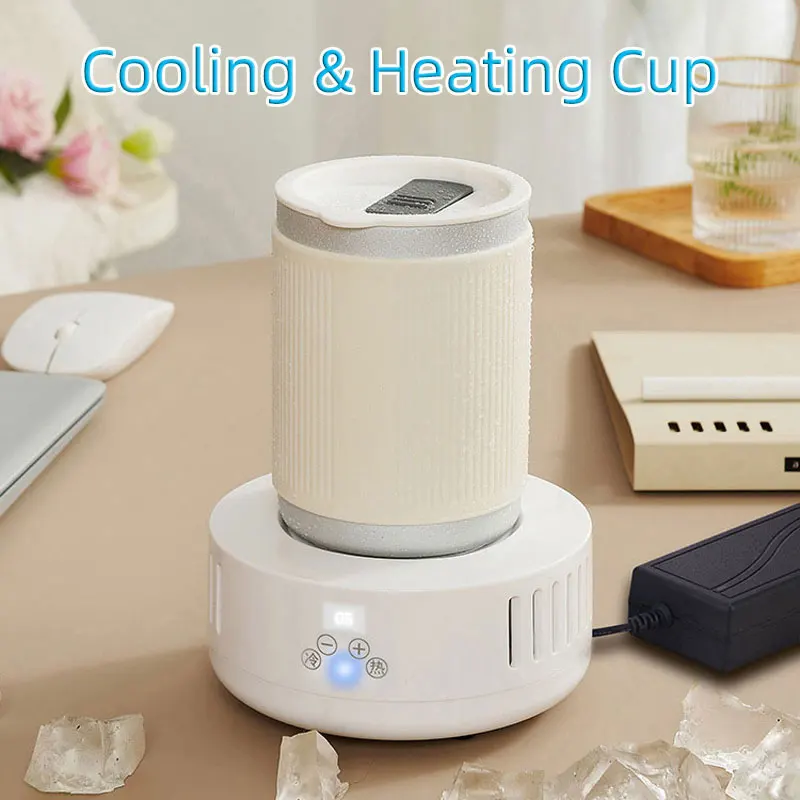 Mini Quick Cooling & Heating Cup,Beer Beverage Rapid Refrigeration,Ice Maker Machine,Cold Drink, Home Dormitory Food Grade 500ml