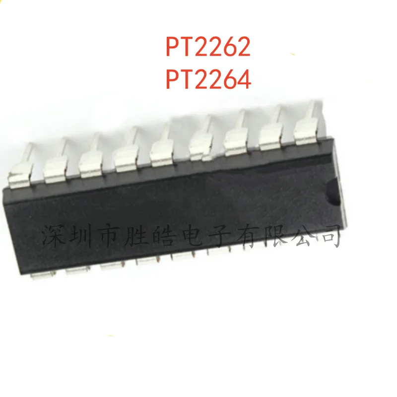 

(10PCS) PT2262 2262 / PT2264 2264 SC2262 Wireless Remote Control Transmitter Chip Straight Into DIP-18 Integrated Circuit