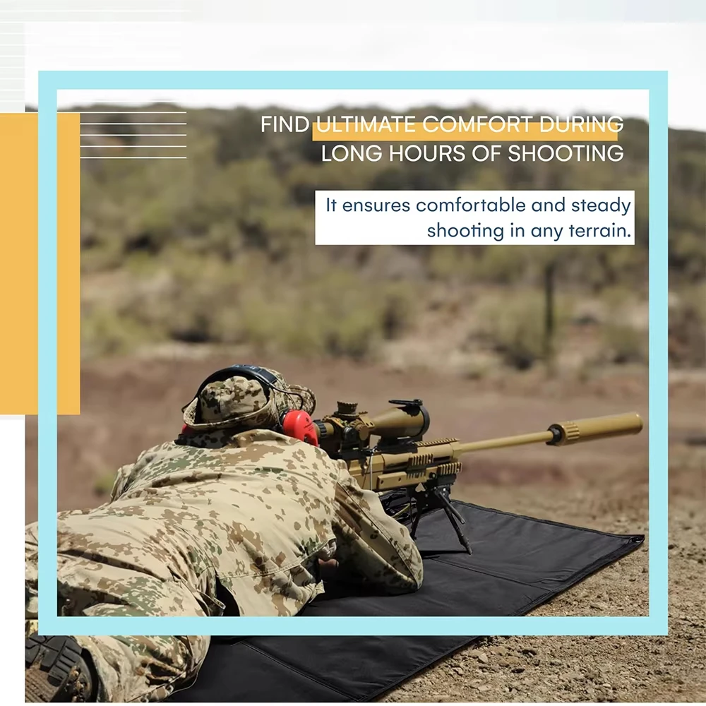Airsoft Roll-Up Shooting Mat f - Hunting Outdoor Mat review and price