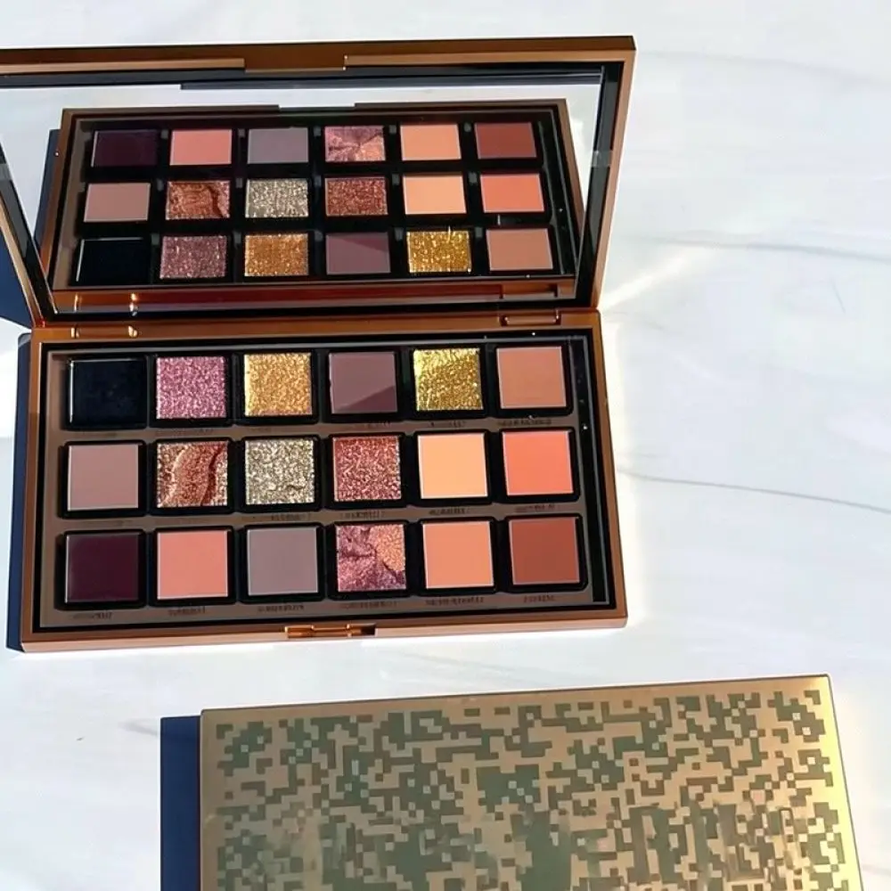 18 Color Eyeshadow Palette Highly Pigmented Matte Shimmer Makeup Collection Easy To Blend Professional Beauty Palette