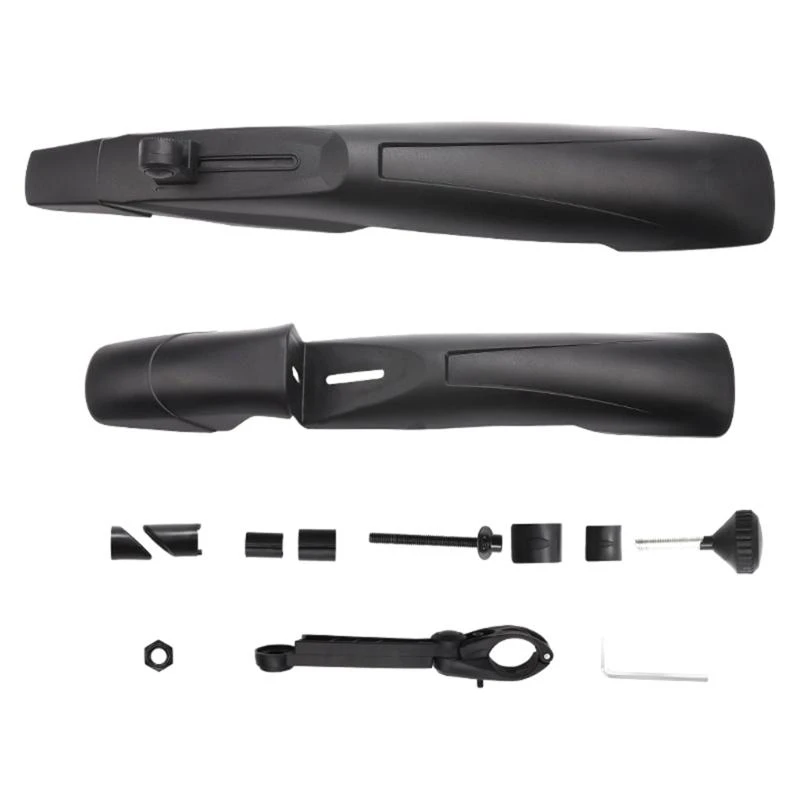 

1 Set of Bicycles Front Rear Mud Guard for Mountain Bikes, Bicycles Mud Flap Adjustable Bicycles Front Rear Mudguards