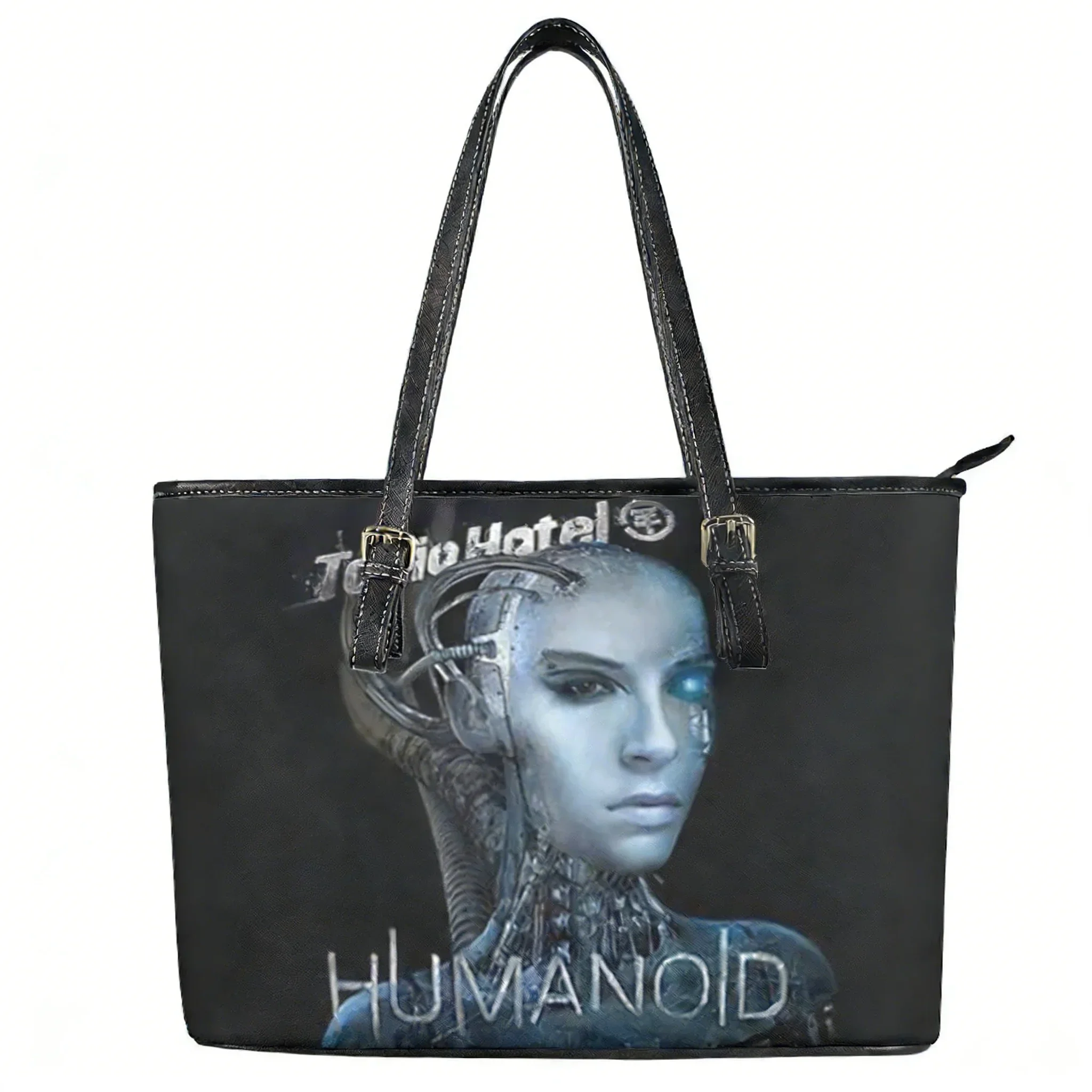 Germany Rock Band Tokio Hotel Custom Handbag Womens Mens Personalized Tote Bag Shoulder Bag Business Leather Purse Travel Bag
