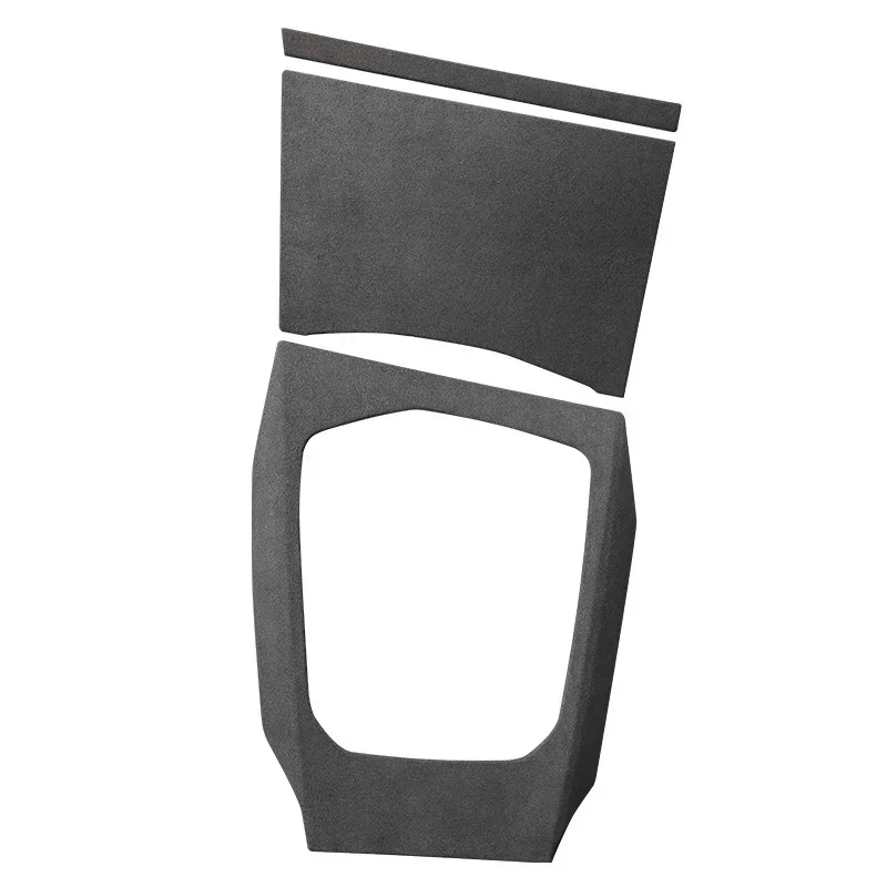 لسيارات BMW 3 Series 4 Series G20 G28 G80 G21 G81 2020-2022 الكانتارا الجلد المدبوغ سيارة مركز والعتاد التحول لوحة إطار غطاء الكسوة الملحقات