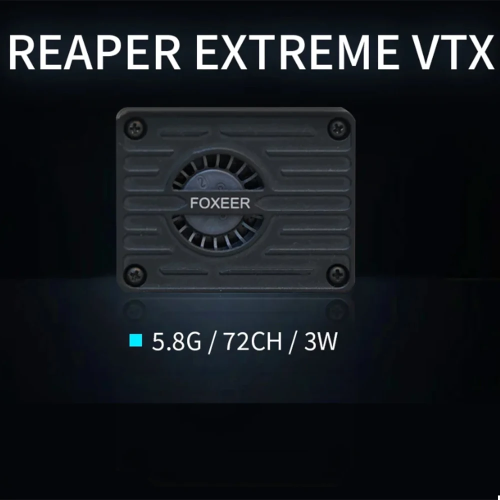 Foxeer 5.8G żniwiarz ekstremalny 3W 72CH VTx 25mW/200mW/500mW/1.5W/3W dla dronów DIY części