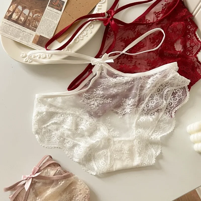 Romance Exclusive To You Lace Trend Panties Women's Sexy Pure Lust Girl Comfortable Fashion Personality Low-rise Cotton Briefs