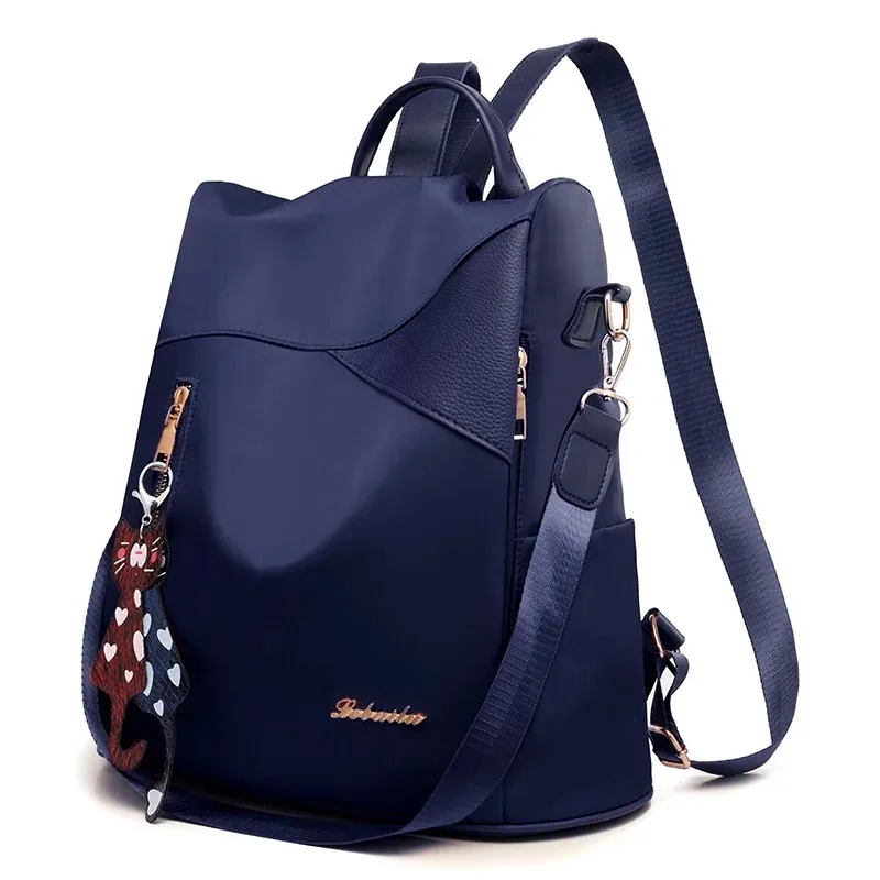 Fashion Backpack Women Waterproof Oxford Cloth School Bags for Teenage Girls Casual Ladies Shoulder Bags Large Travel Backpack