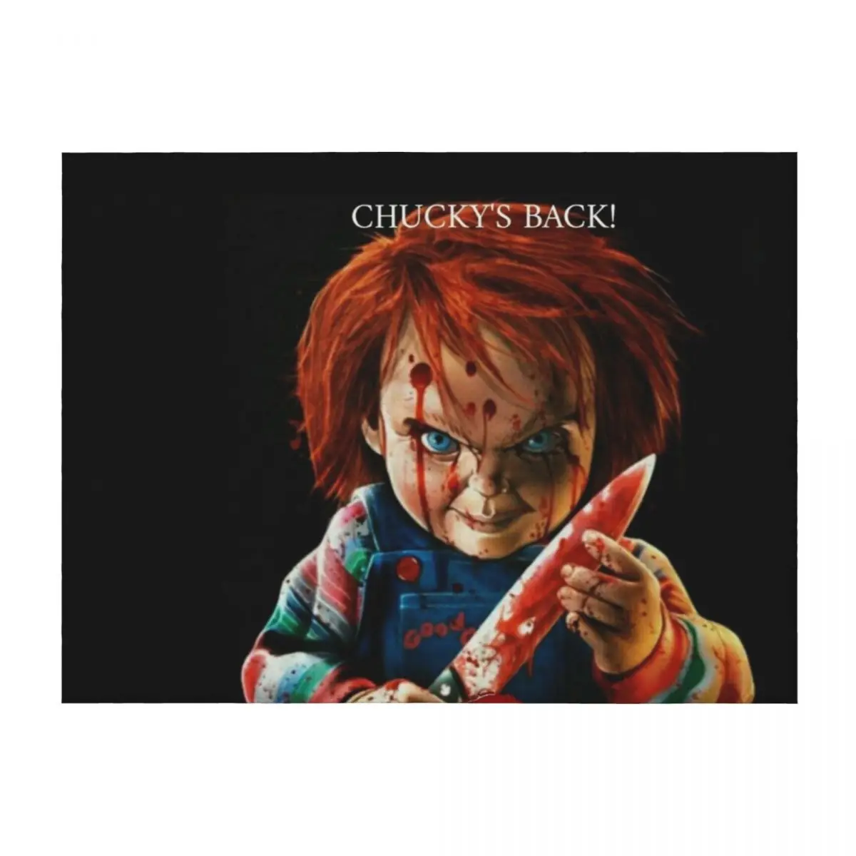 

Game of chucky Throw Blanket Luxury Brand Sleeping Bag Hair Luxury Thicken Blankets