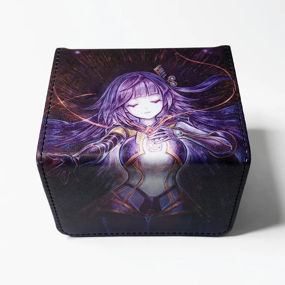 

Yu-Gi-Oh! Galatea-I, the Orcust Automaton WS DIY Large Capacity Leather Card Box Thickened Game Collection Card Storage Box