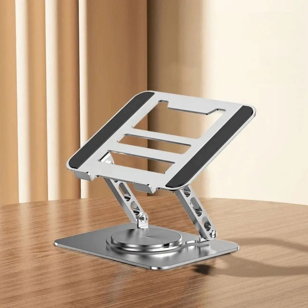

360° Rotation Rotatable Tablet Stand Adjustable Heat Dissipation Tablet Holder Anti Slip Metal Tablet Phone Metal Bracket