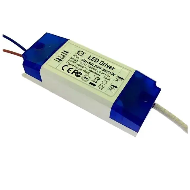 Imagem -03 - w 300ma dc 60120 v Led Driver de Saída Transformadores de Iluminação da Fonte de Corrente Constante para 20 w 25 w 30 w 36 w Lâmpada Fonte de Alimentação 50 Pcs 20 W36