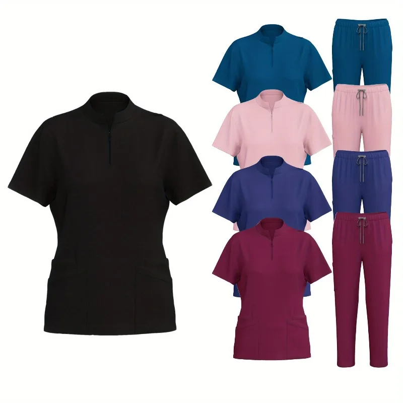 Stylish & Functional Women Beauty SPA Uniforms - Discover Our High-Quality Uniforms for Pet Store Work Clothes Set Today