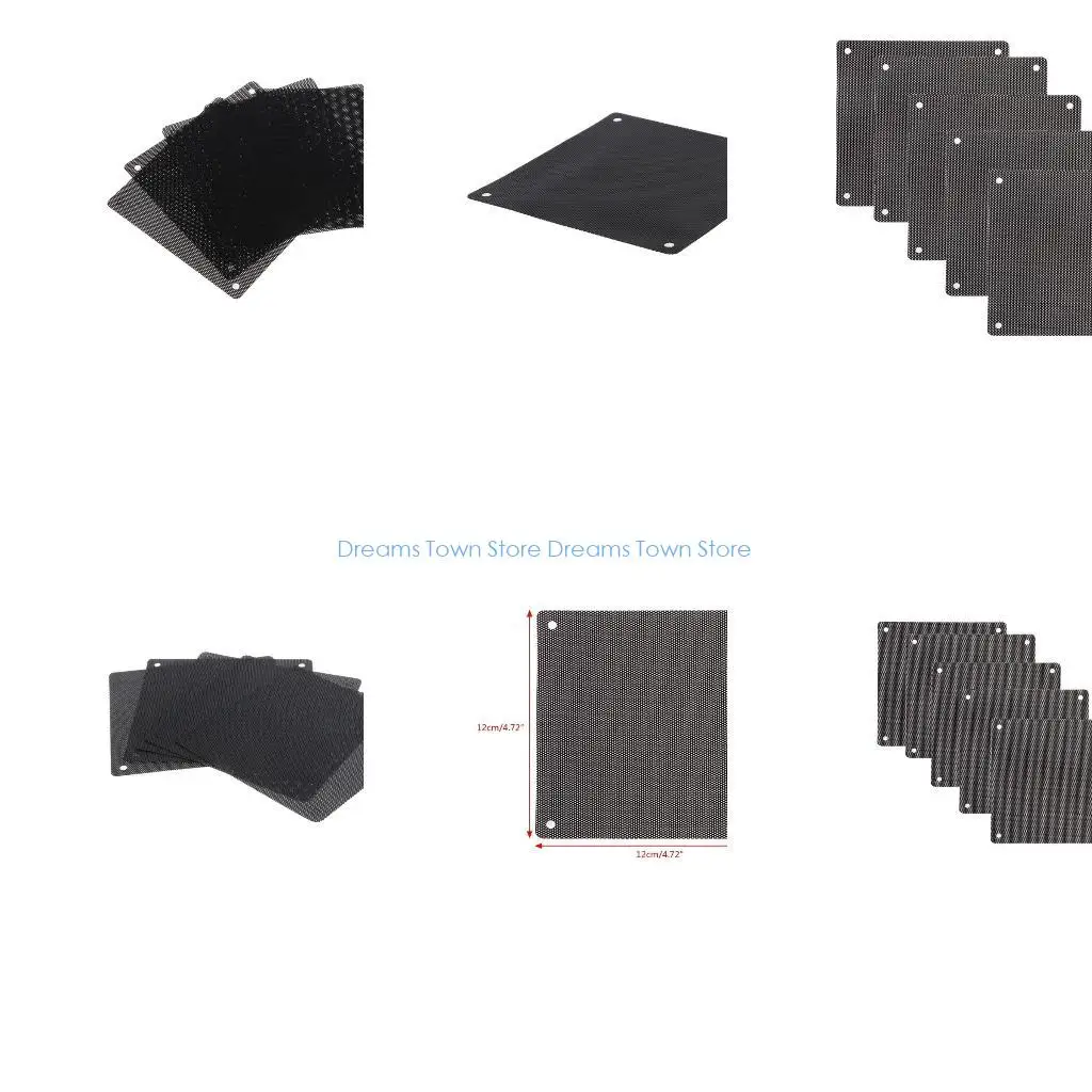 

HX6A 120x120mm Dust Filter for Computer Cooler Fan Fan Dust Mesh Cooler Filter