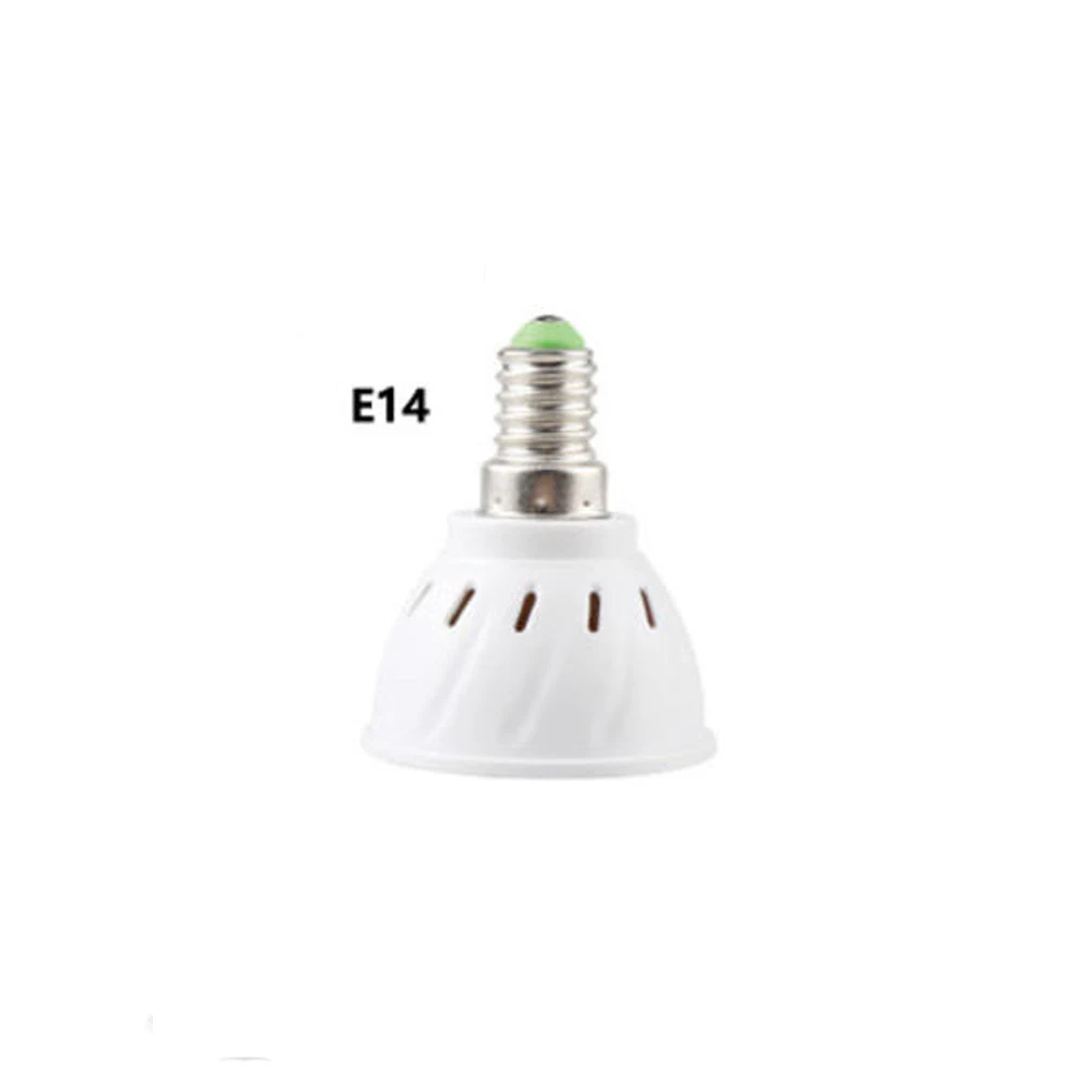 Lampadina a LED 48/60/80 220V bianco caldo/bianco 2835 faretti coltiva la luce della pianta 4W 6W 8W per E27 E14 luce a risparmio energetico