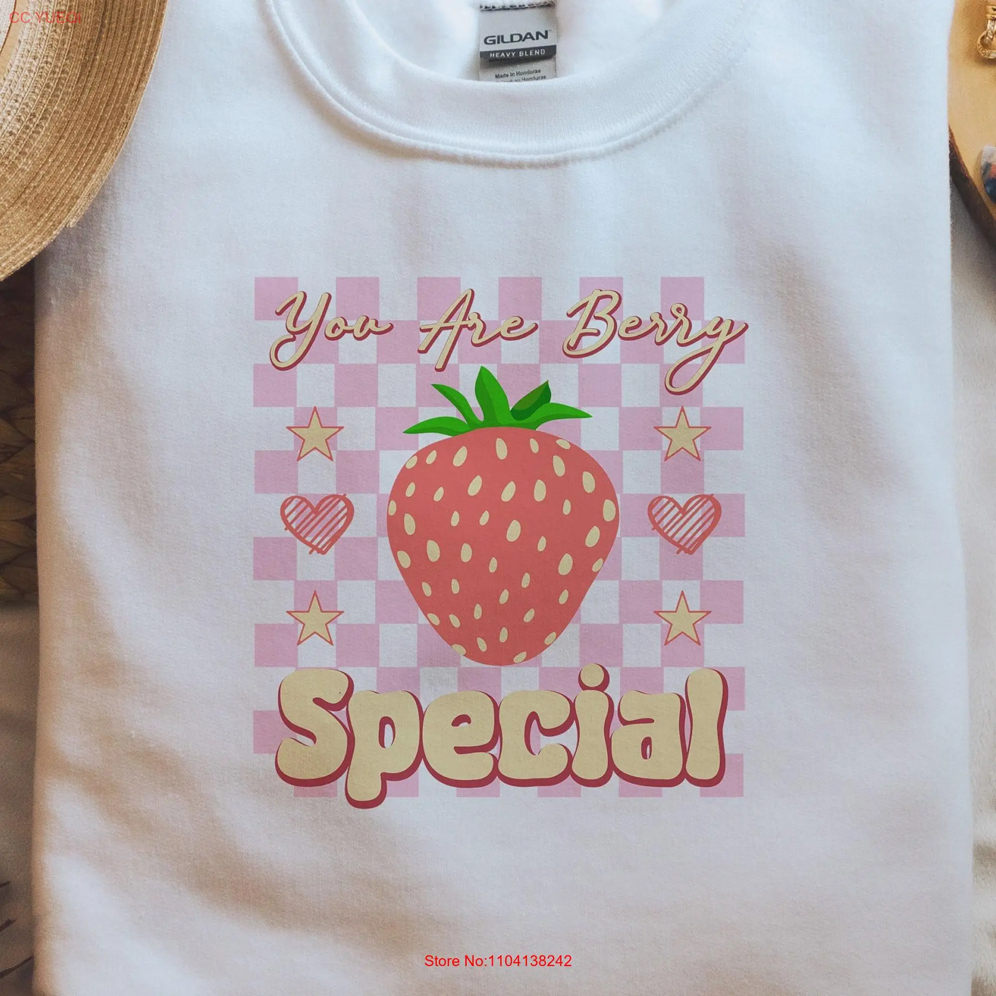 You Are Berry Special SweaT T Shirt Strawberry Women's Pullover Birthday For Lover long or short sleeves