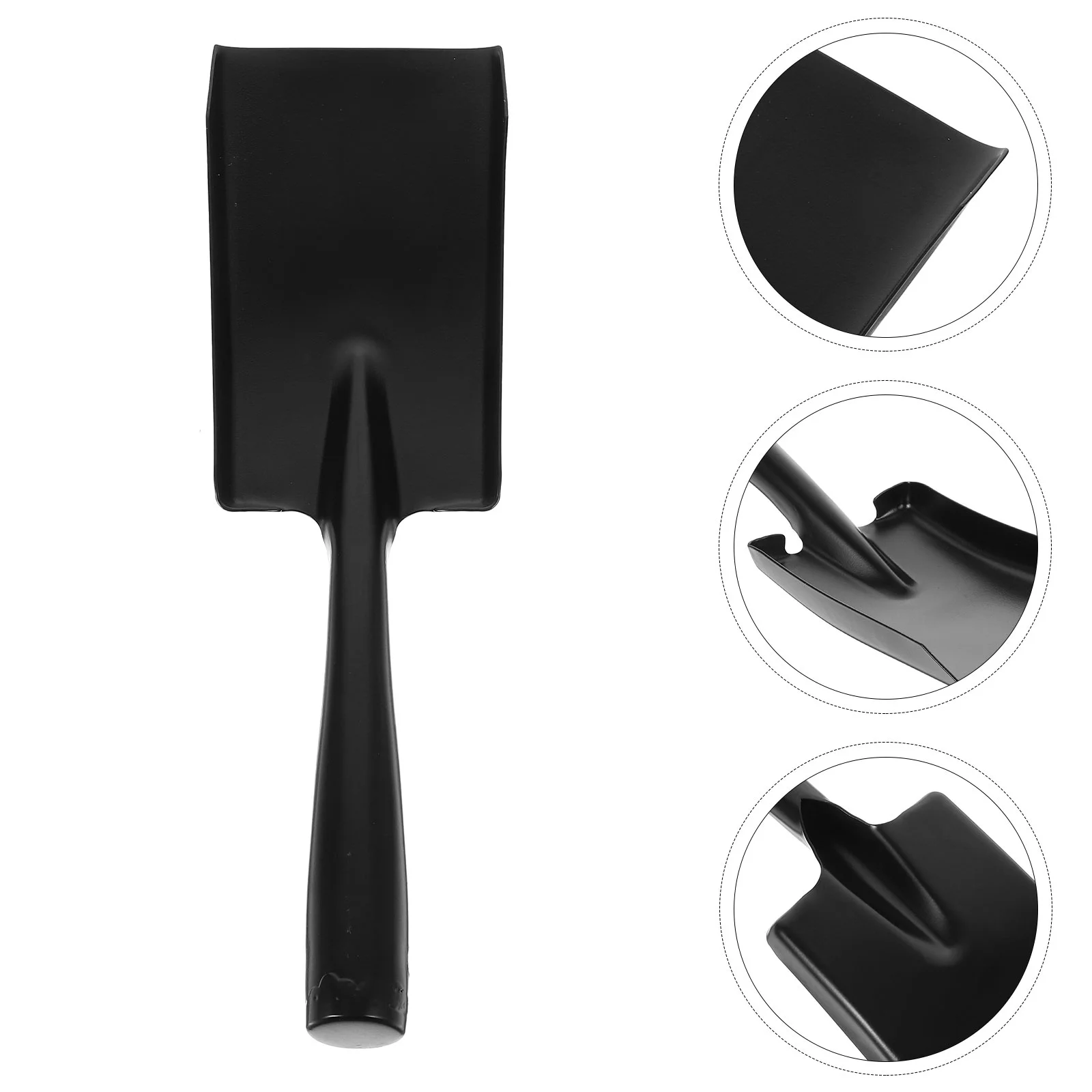 Gardening Beach Scoop Fireplace Trowel Handle Ash Snow Cleaning Tool Metal Outdoor Ice Square