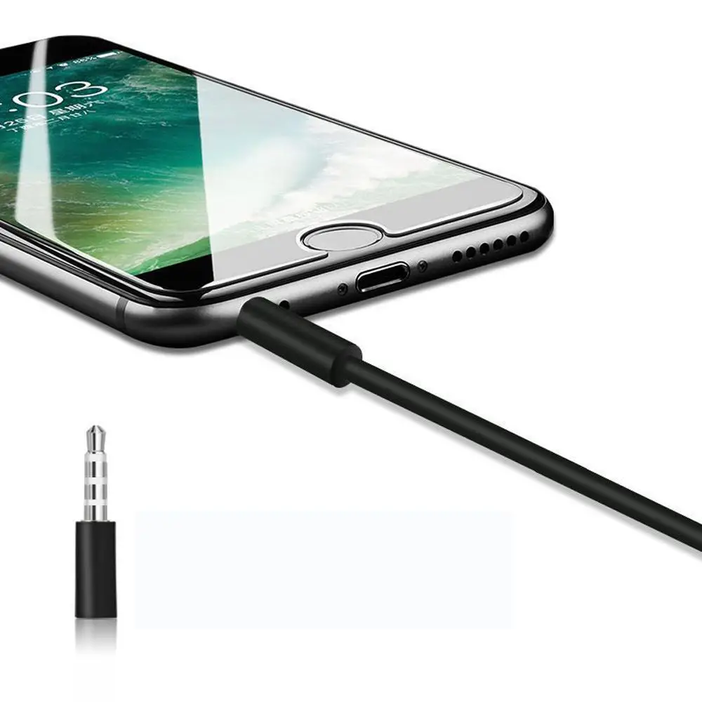 Male To Male 3.5 mm To 3.5mm Plug Car Aux Cord Gold-plated Plug Audio Cable Speaker Auxiliary Cable Audio Wire Aux Cable
