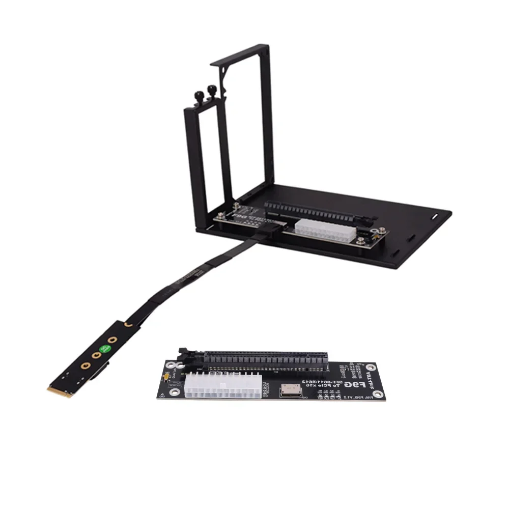 PCIe 4.0 X4 OCuLink ordinateurs portables carte graphique externe jeu GPU Dock F9G-BK7 64Gbps M.2 NVMe à SFF-8612 Oculink EGPU carte adaptateur