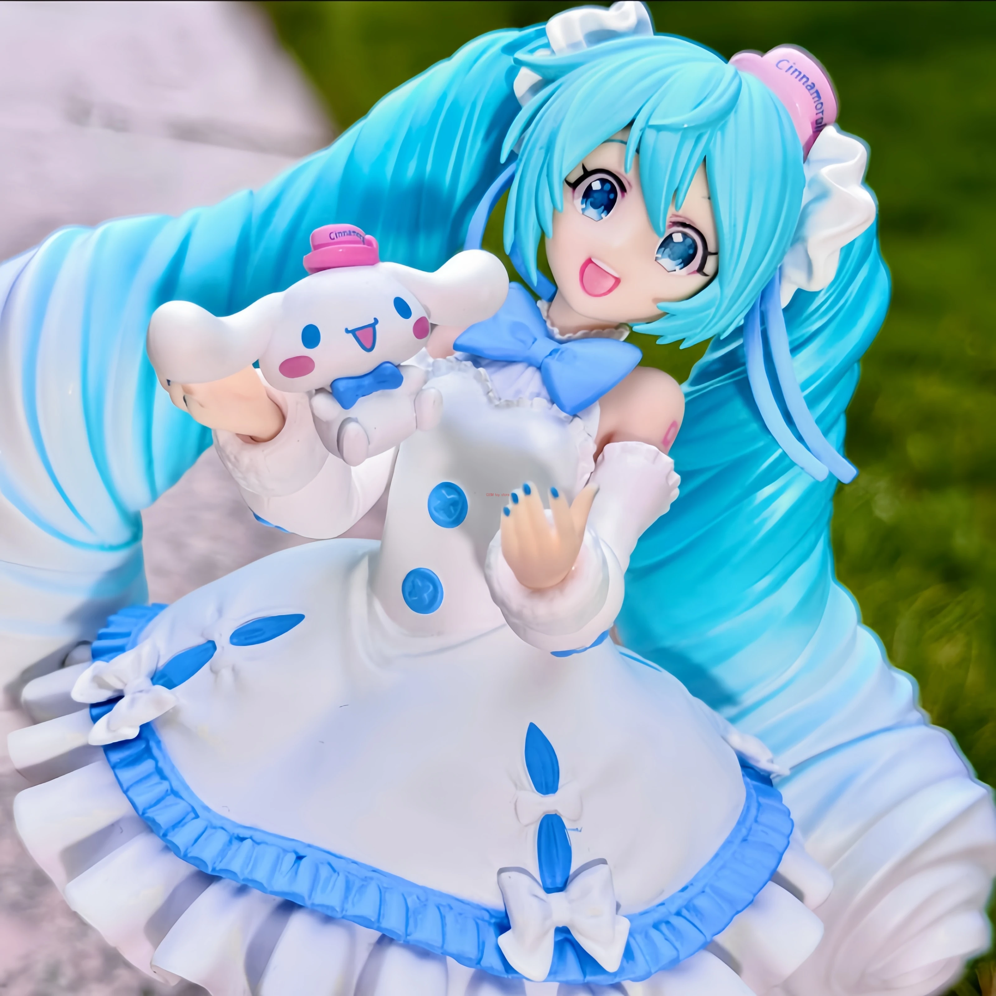 original-sega-hatsune-miku-cinnamoroll-anime-action-figure-pvc-collectible-model-desktop-decoration-gift-for-anime-collectors