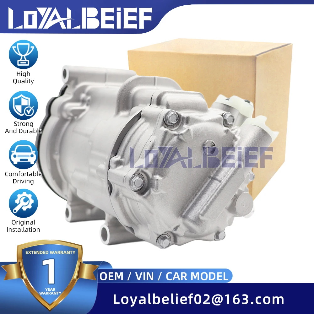 AC COMPRESSOR FOR 2017-2022 ESBG27C ELECTRIC TOYOTA PRIUS PRIME 042400-0800 88370-47122 2ZRFXE 8837047121 14-1620C