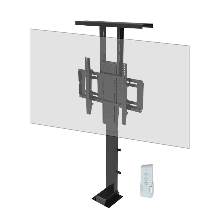 

New 32-70 Inch Height Adjustable Remote Control Electric System TV Stand TV Lift Support For Automatic TV