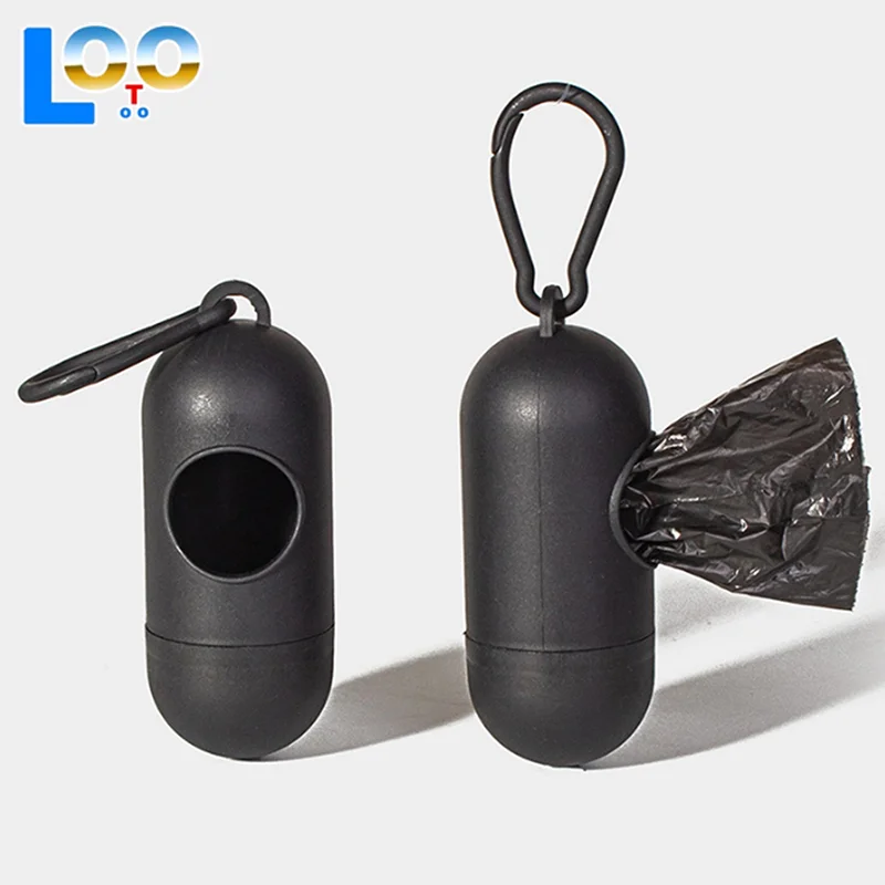 1 ชิ้นถุงขยะสัตว์เลี้ยงเครื่องจ่ายสุนัขอุจจาระถุงพลั่วแคปซูลสะดวกสุนัขอุจจาระถุงเก็บถุงขยะตู้