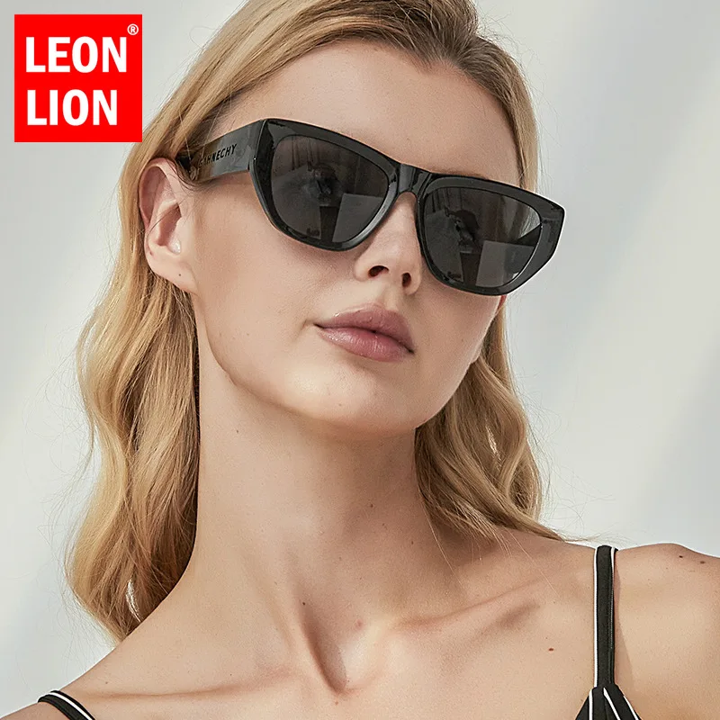 Leondiscuting-Lunettes de soleil œil de chat pour femmes et hommes, Lunettes vintage de luxe, Lunettes de haute qualité, Lunettes de mode, 2023