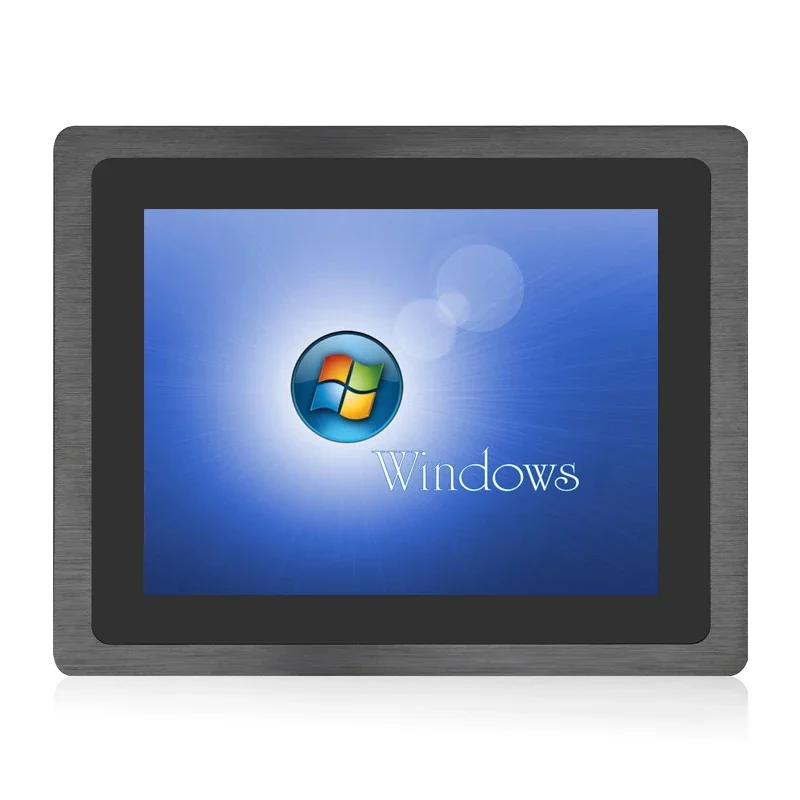 

2026 Touchthink 10.4 Inch Industrial Grade Aluminum Alloy Panel PC All-in-One Fanless Computer Embedded Capacitive Touch Screen