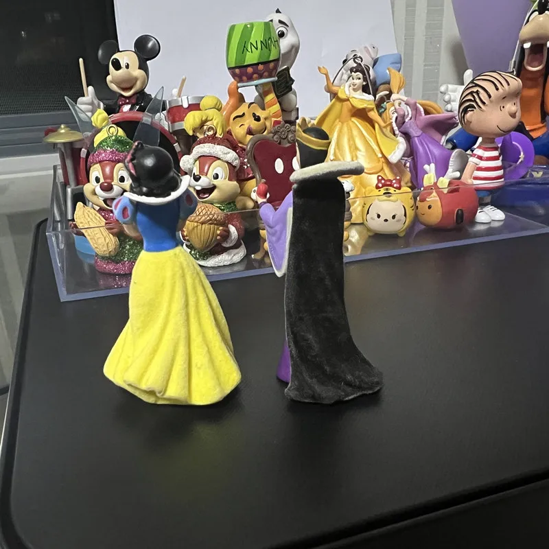 2pieces/lot  6.5cm High quality Disney Snow White and Bad Queen Plush Ornament