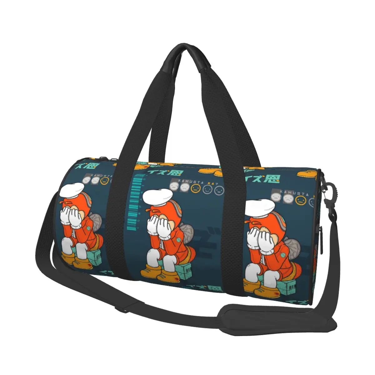 

JOLLIBEE KAMUSTA HYPE BACKPRINT Большая спортивная сумка Многофункциональная дорожная сумка Duffle Сумки Сумка для фитнеса