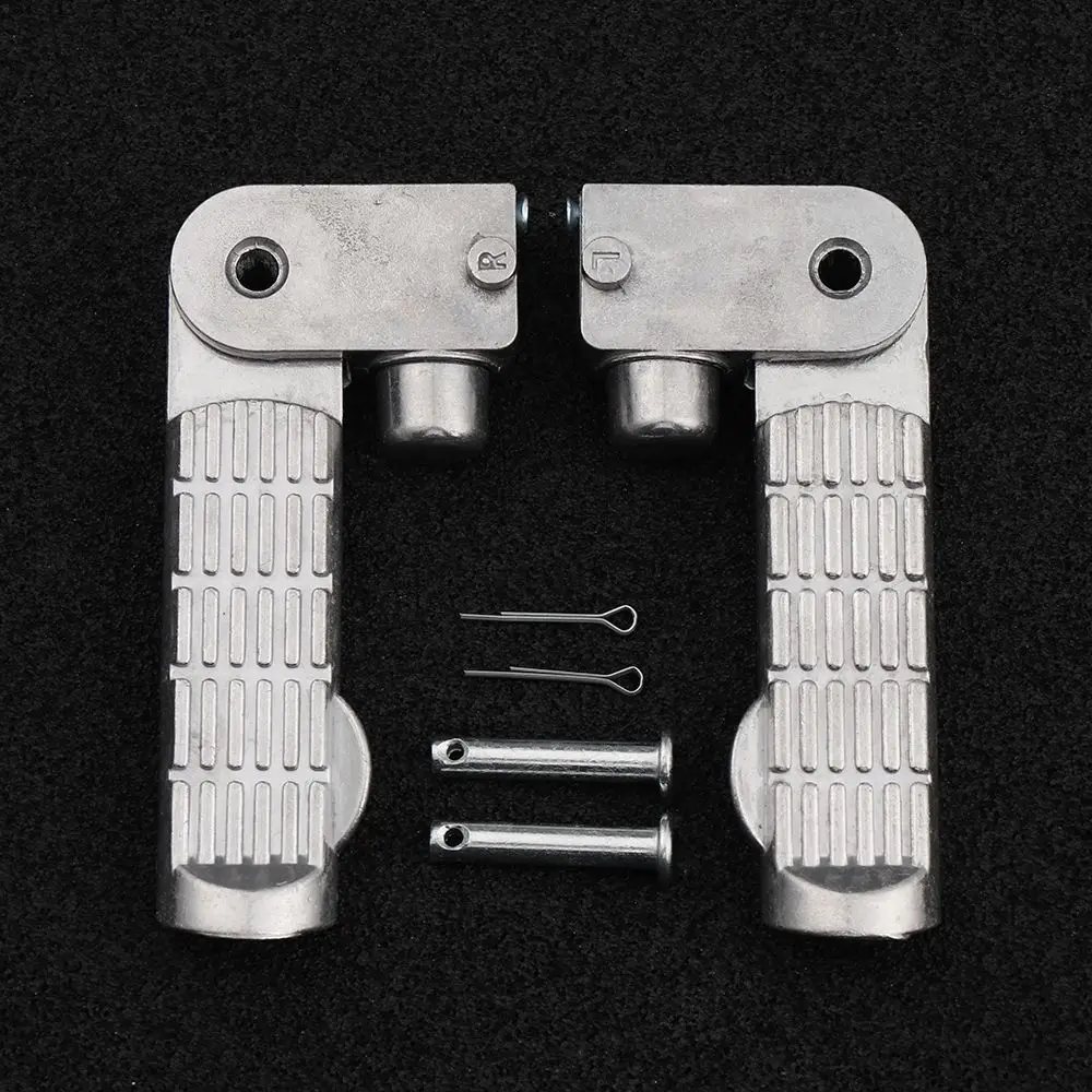 1Pair Electric Bicycle Pedals Axle Foot Rest Pegs Anti-Slip Aluminum Alloy Mountain Road Cycling Bicycle Front Rear Socle Pedal