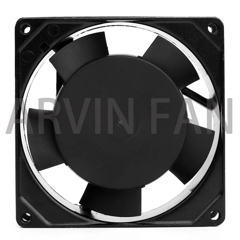 Exhaust 220V Fan Brand New Metal Frame 9225 Fan 220V 9CM 90*90*25MM=92*92*25mm SXD9225B2LM Dual Ball Bearing AC Cooling Fan