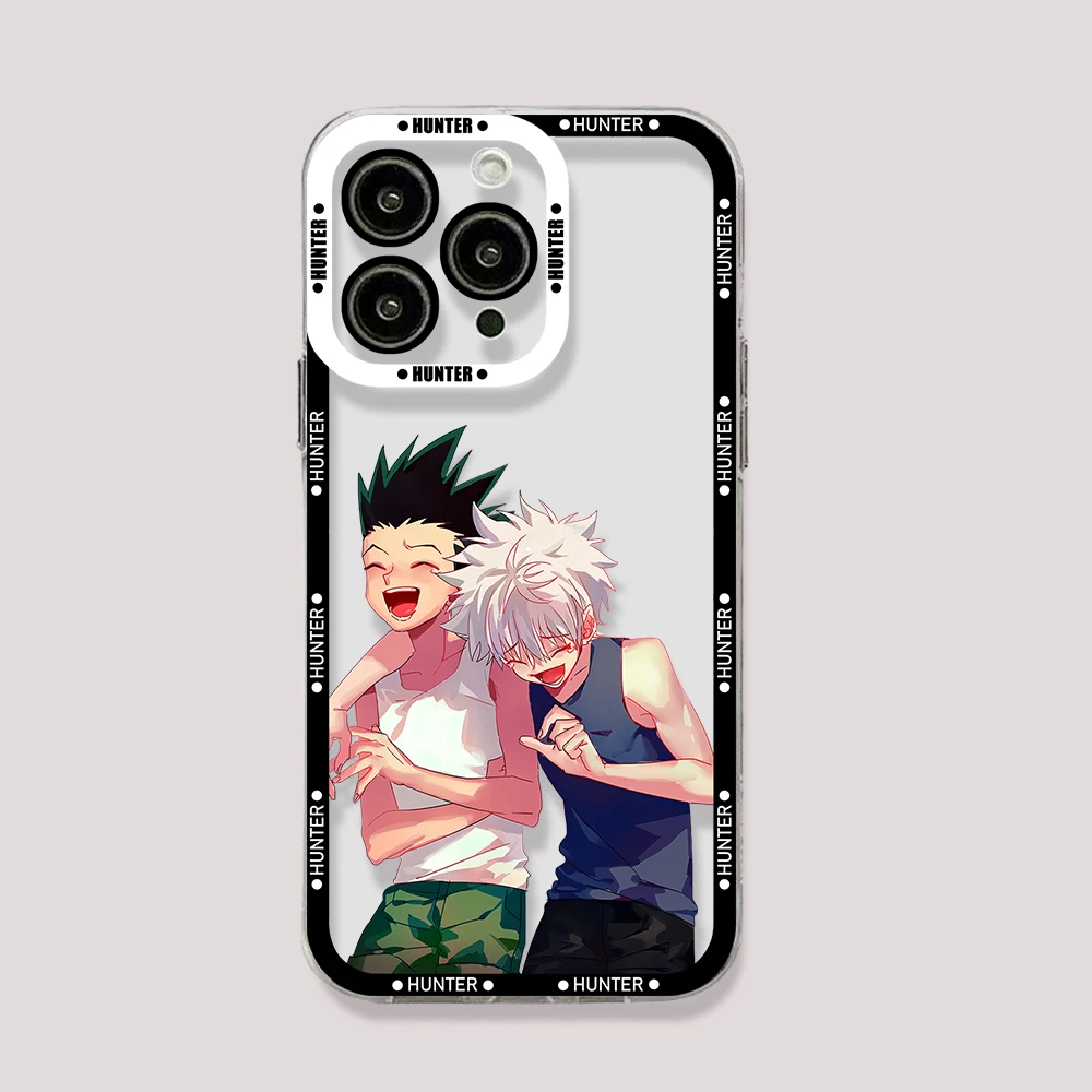 Anime Hisoka Hunter X Hunters Phone Case For Xiaomi Redmi Note 12 11 10 9 Pro 8 9C 10C 12C 13C 4G 5G Silicone Transparent Cover