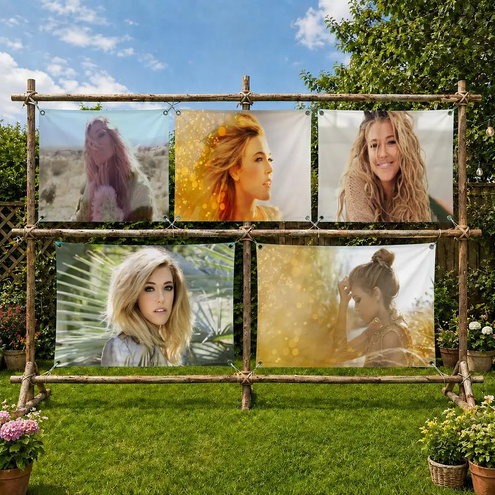 Rachel Platten Singer Flags Flag Soft skin-friendly Durable Tapestry Outdoor party Home living room bedroom Decoration